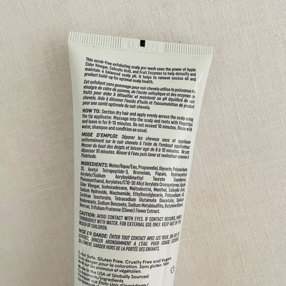 DPHue Apple Cider Vinegar Exfoliating Scalp Detox Detoxifying Scalp Pre-Wash - Picture 2 of 7